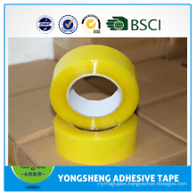 Yellowish Adhesive packing tape with bopp film and water based acrylic for carton sealing